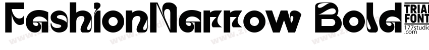 FashionNarrow Bold字体转换